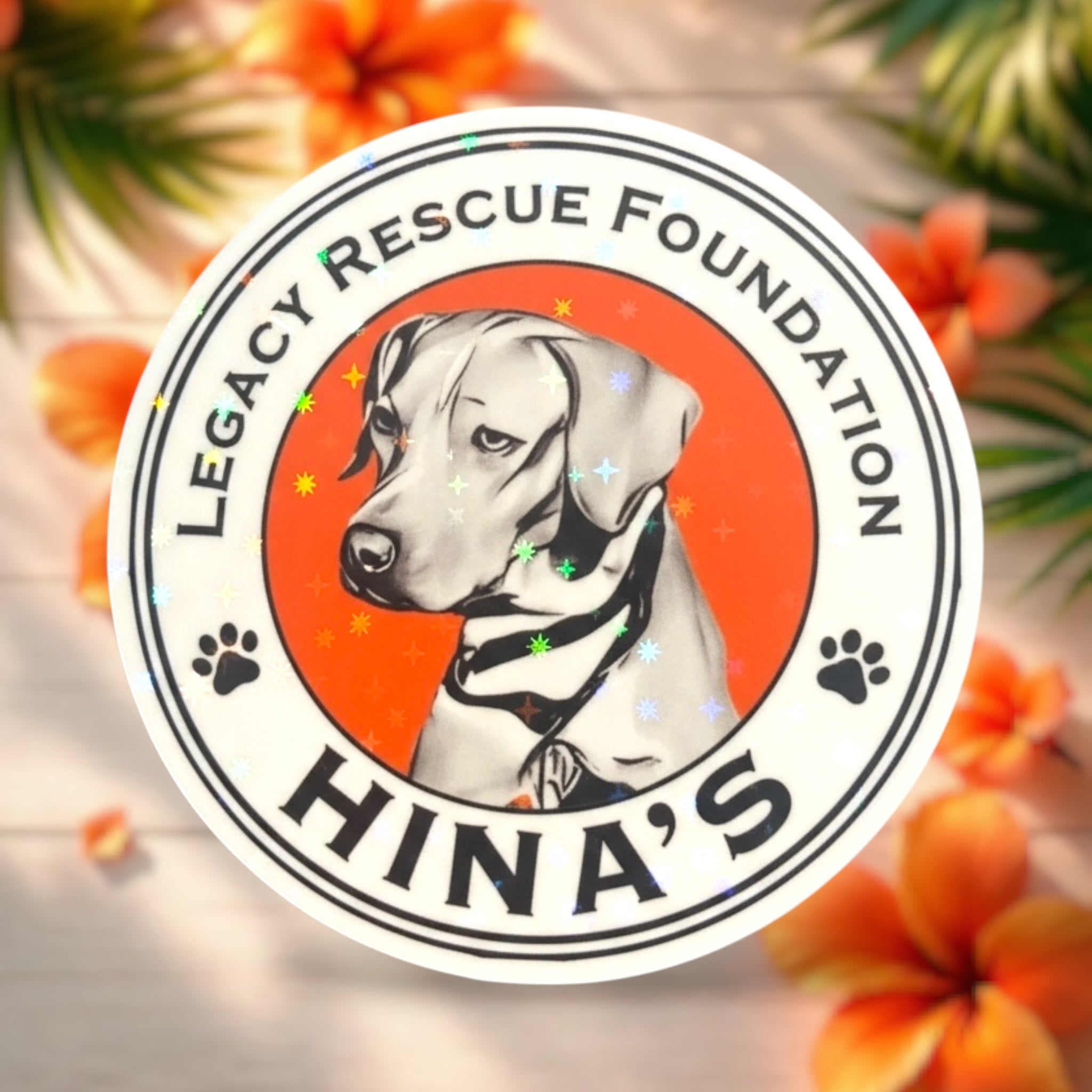 Hina’s Legacy Rescue Foundation Stickers