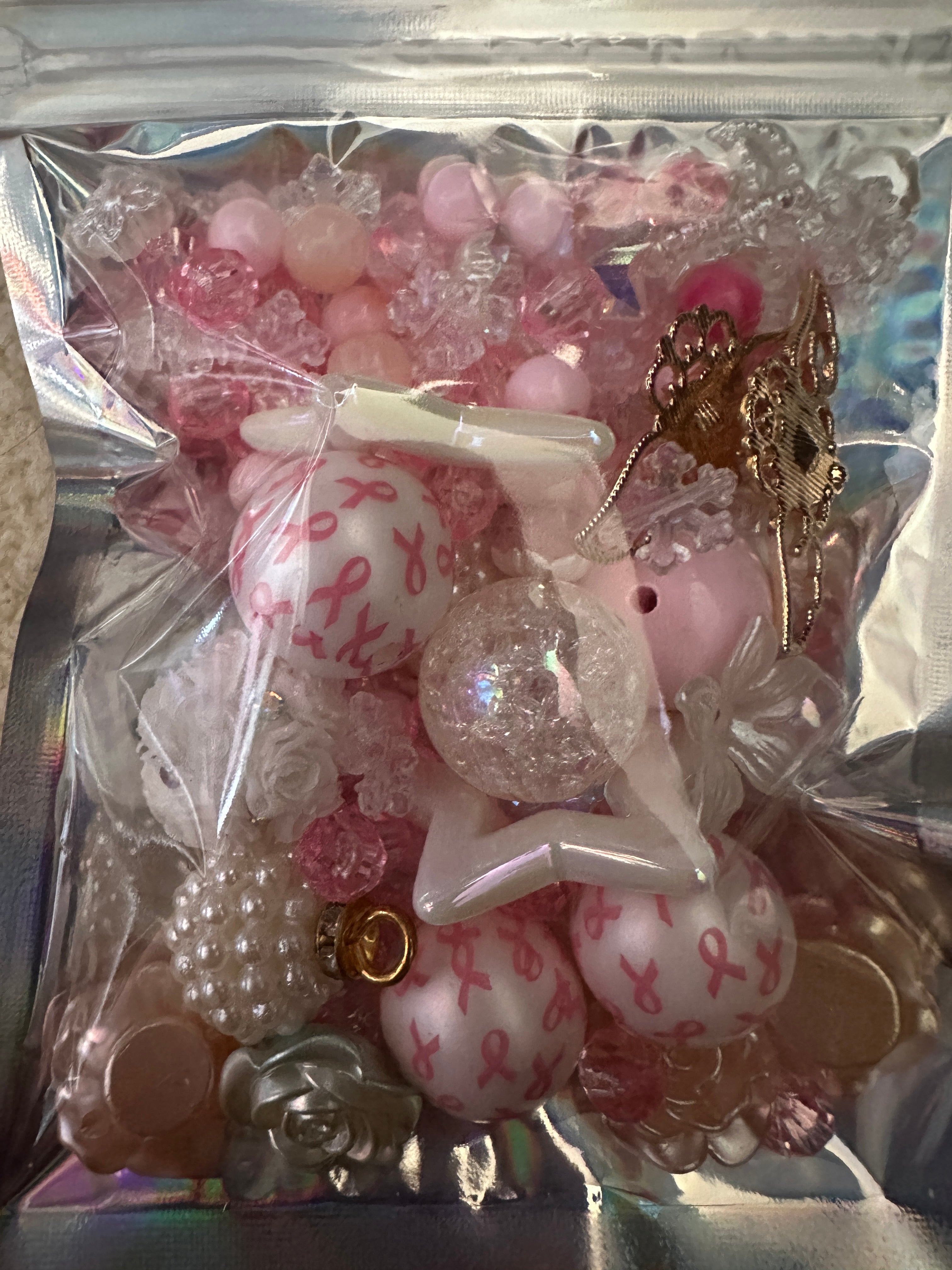 Pink Snow Bead Soup Mix