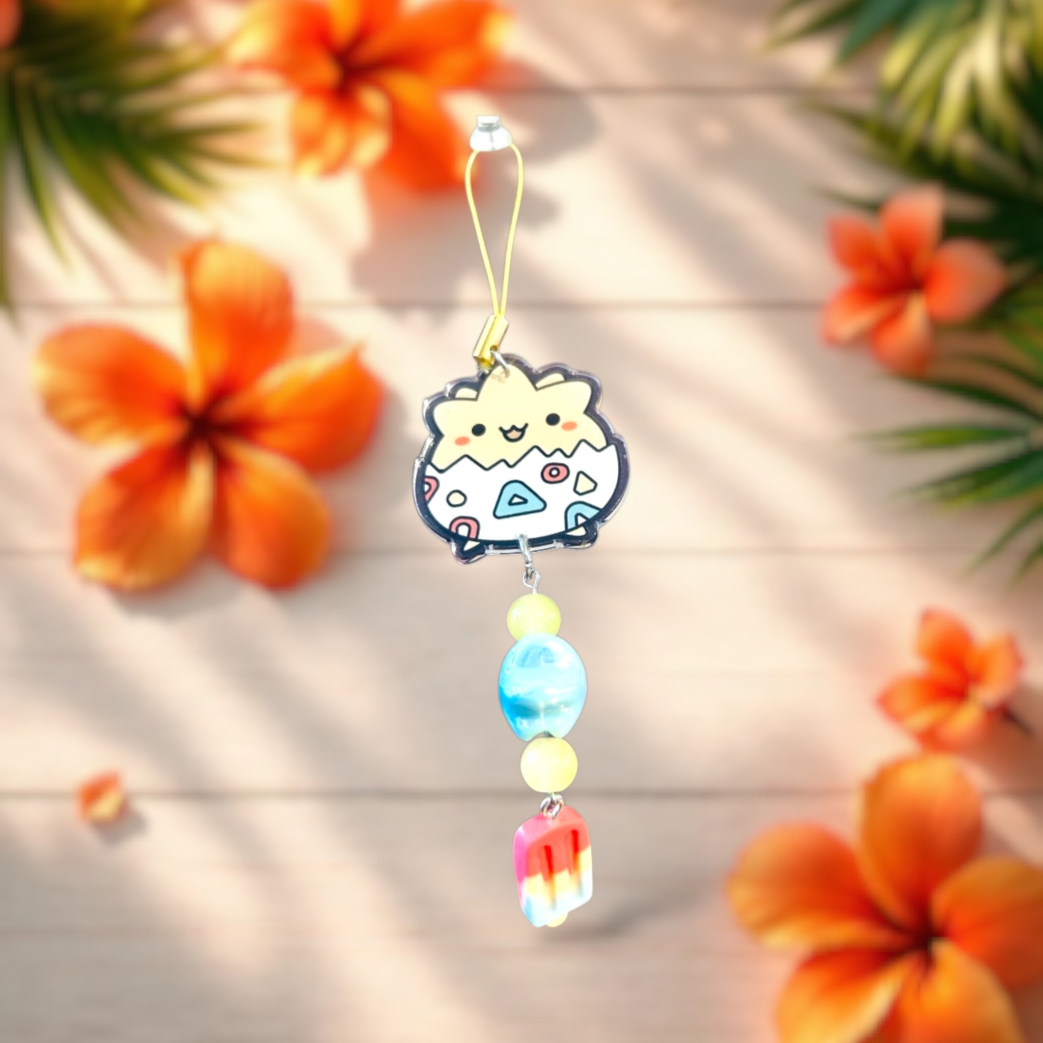 Summer Egg Mini Charm