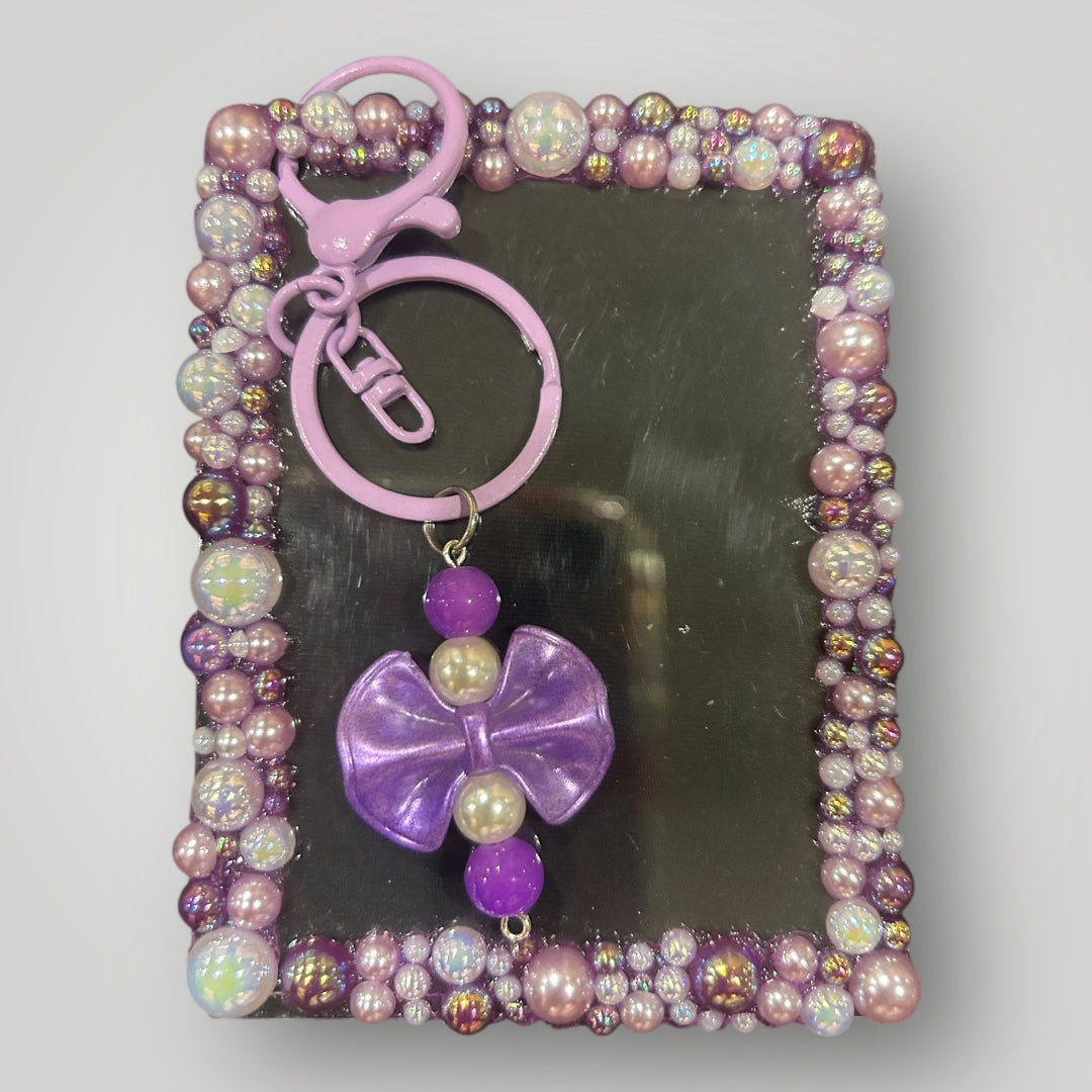 Purple Bow Decoden Frame