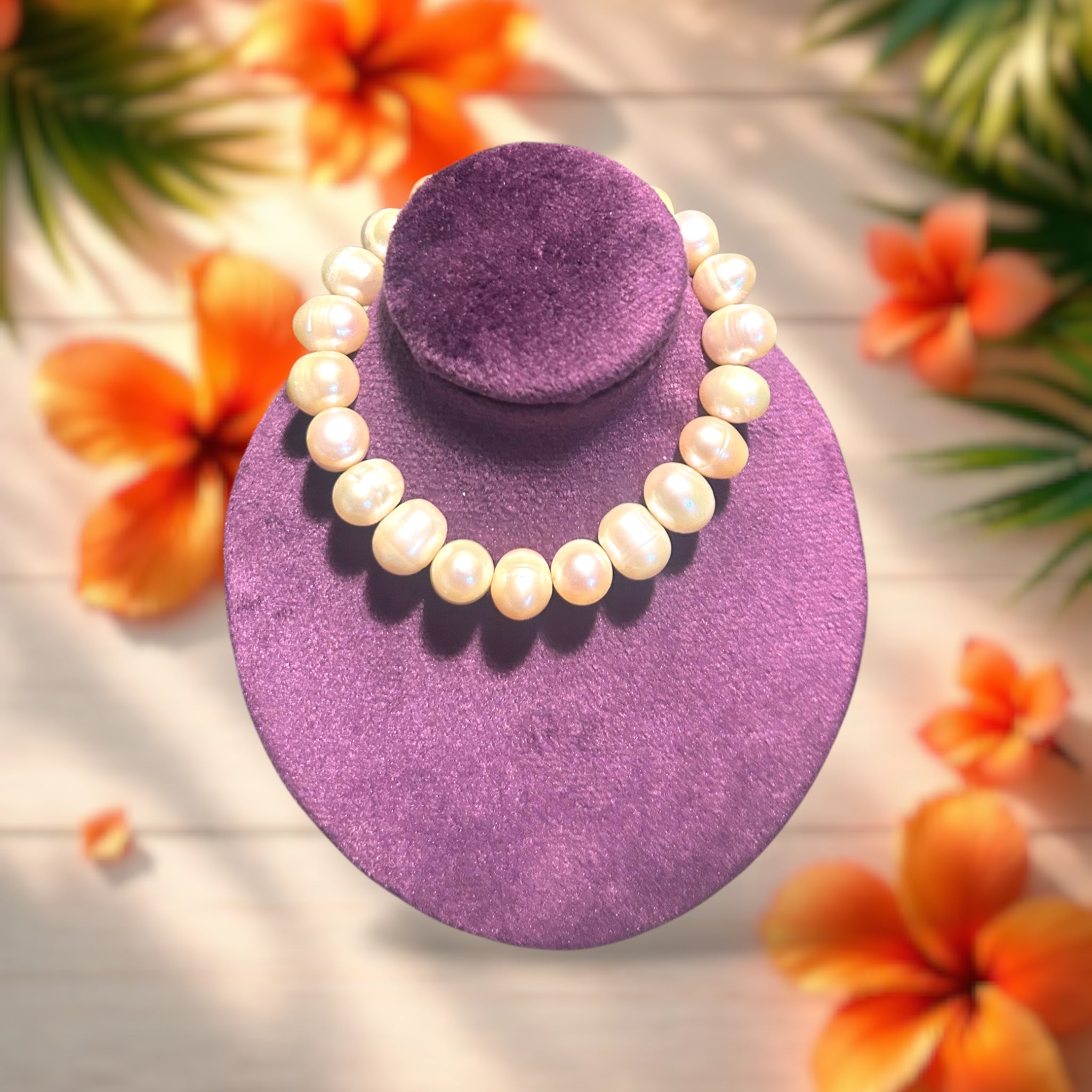 Potato Pearl Gemstone Bracelet