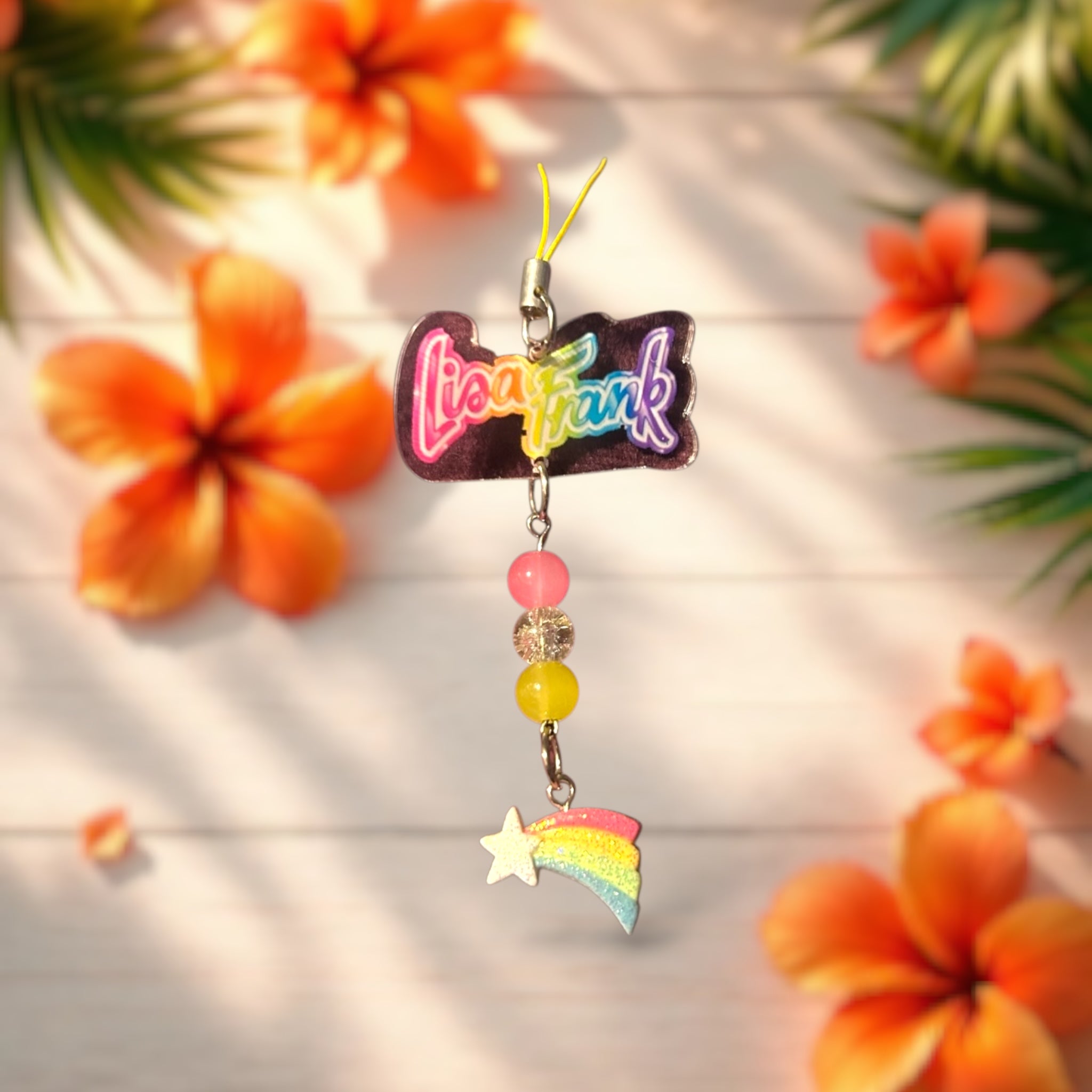 Rainbow Stars Mini Charm