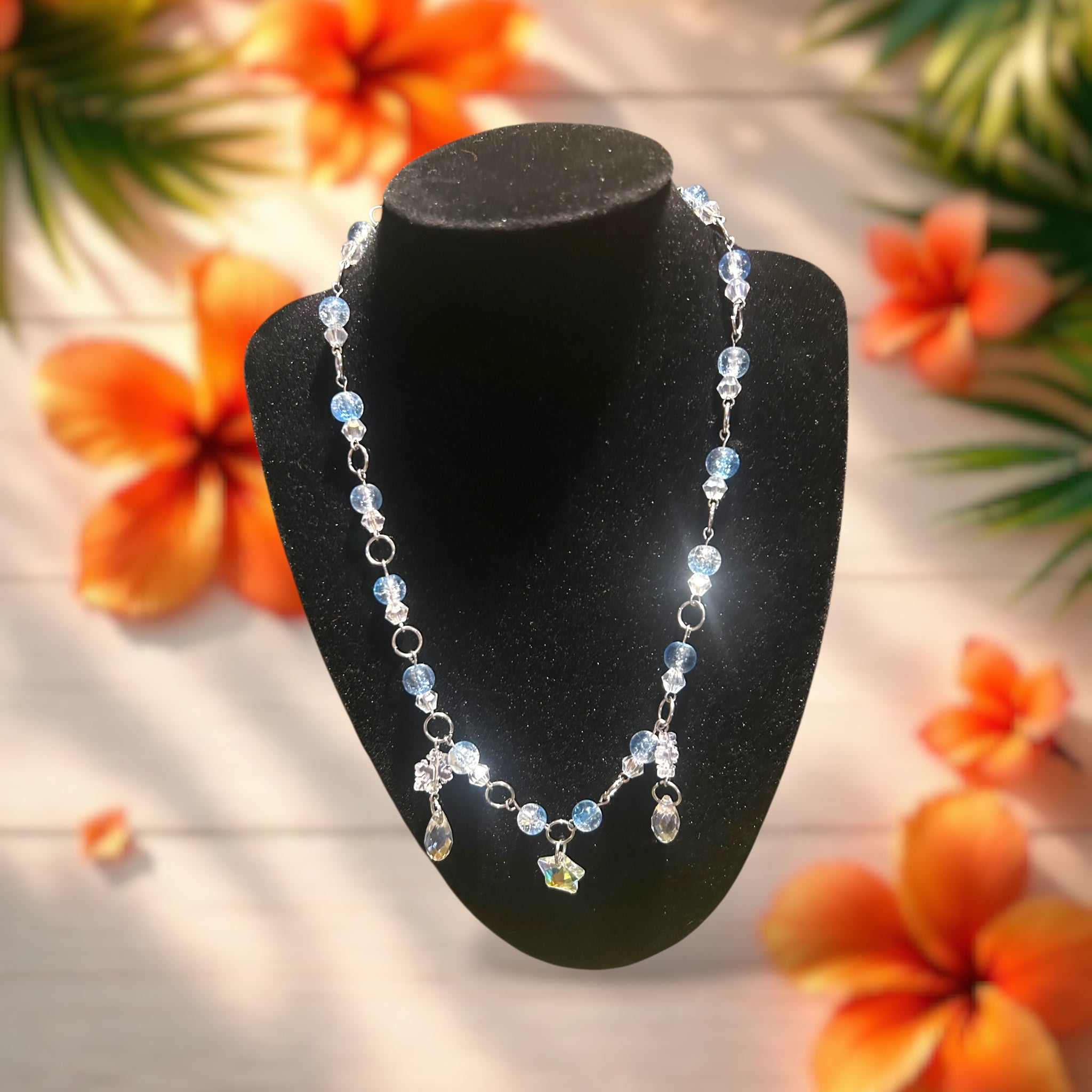 Snowflake Crystal Necklace