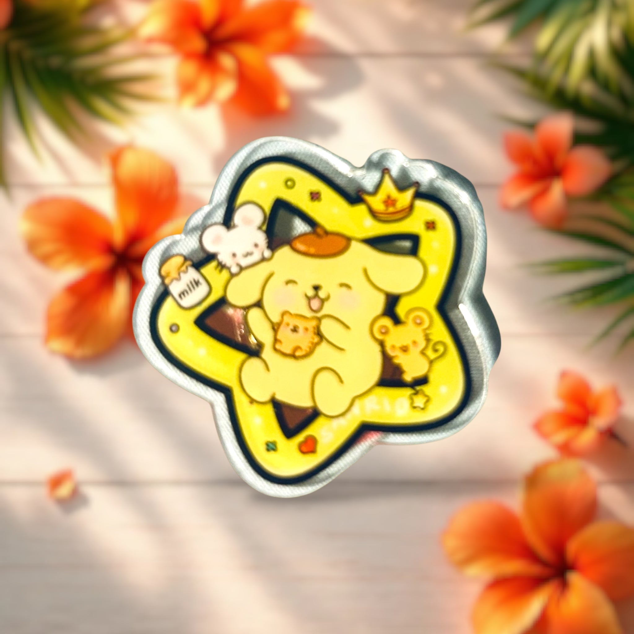 Yellow Stars Mini Magnet