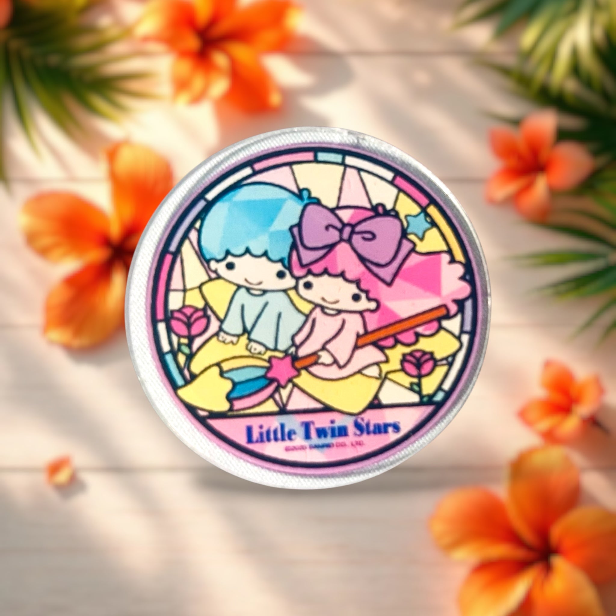 Twin Broom Mini Magnet