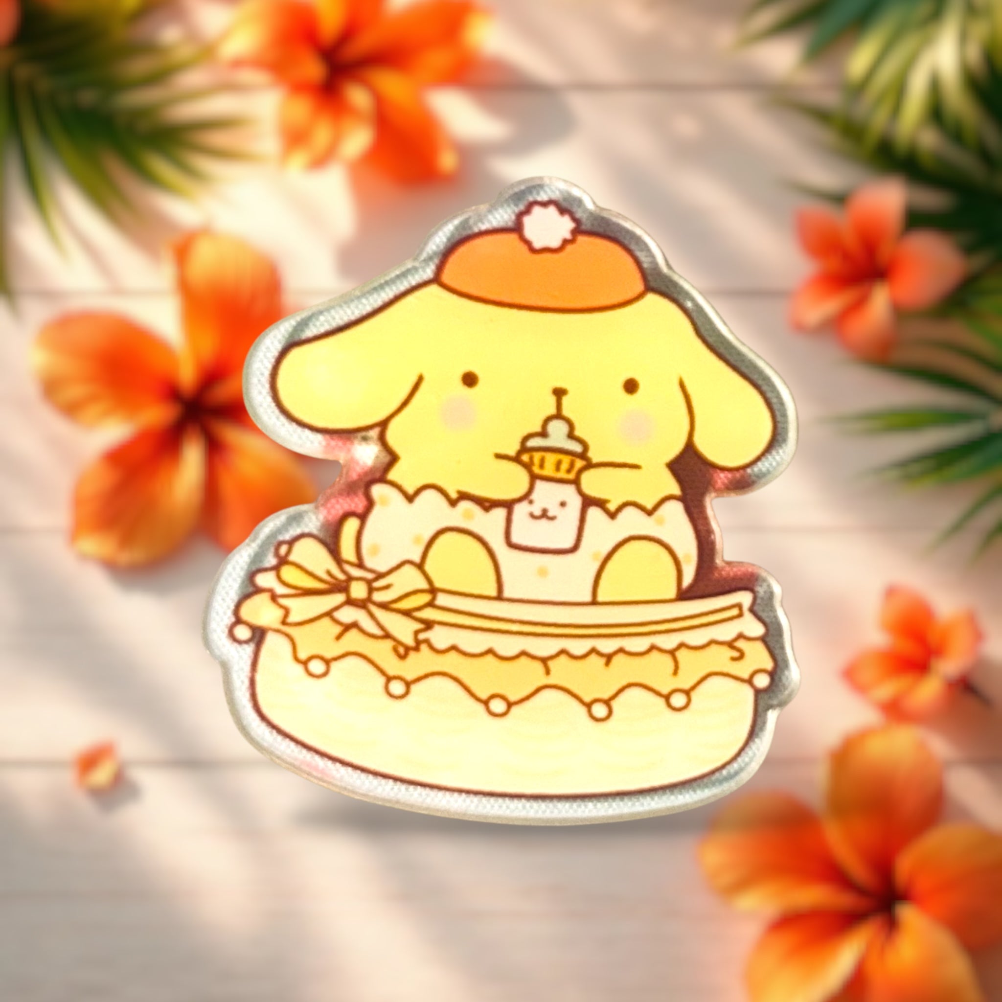 Pom Cake Mini Magnet