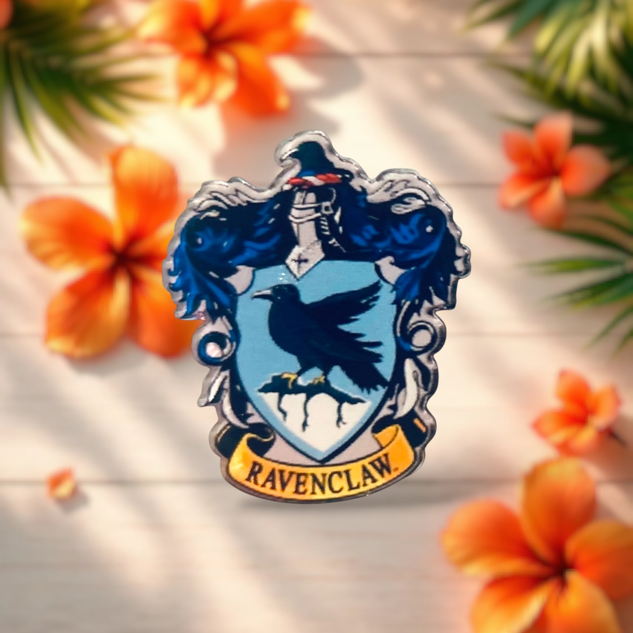 Blue House Mini Magnet