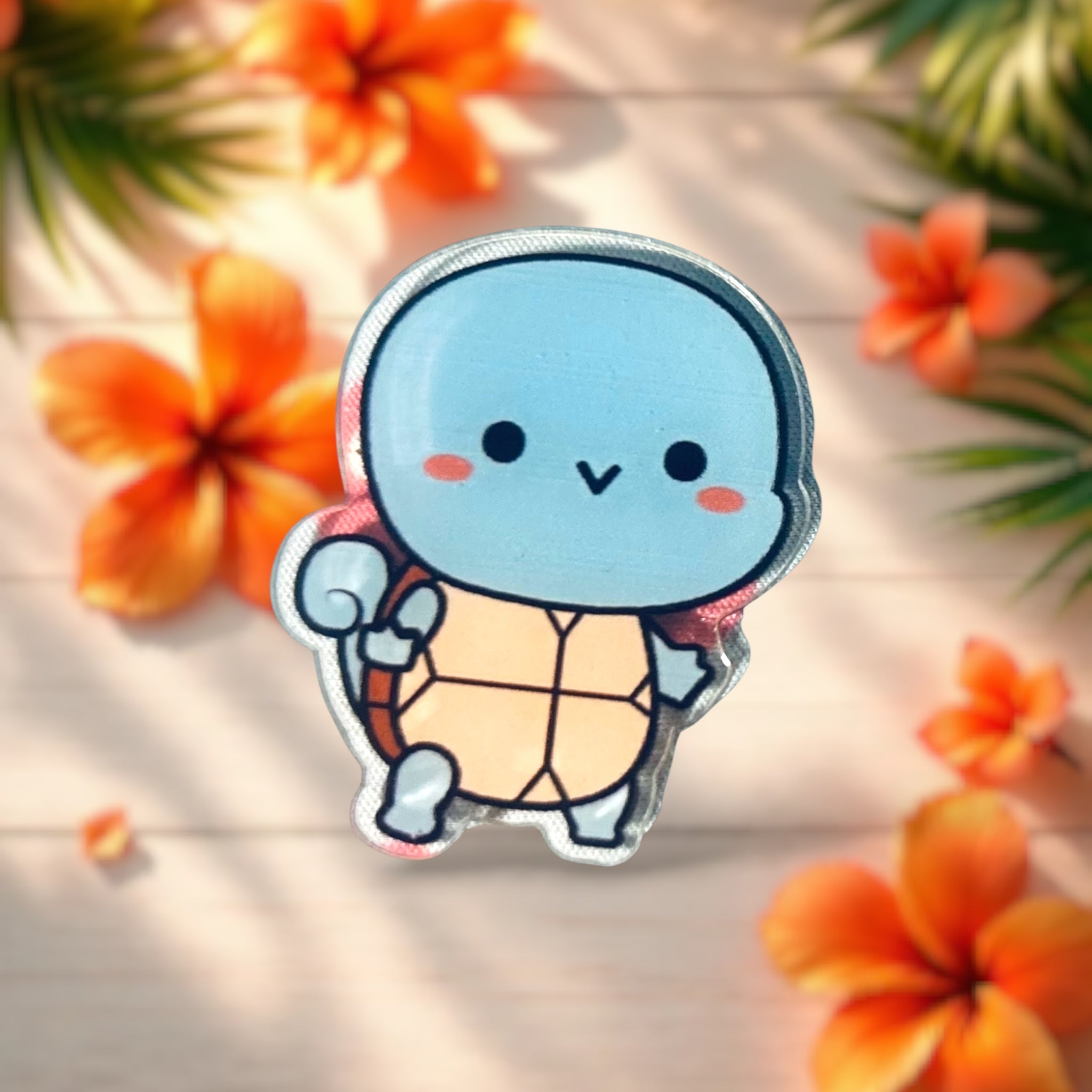 Chibi Turtle Mini Magnet