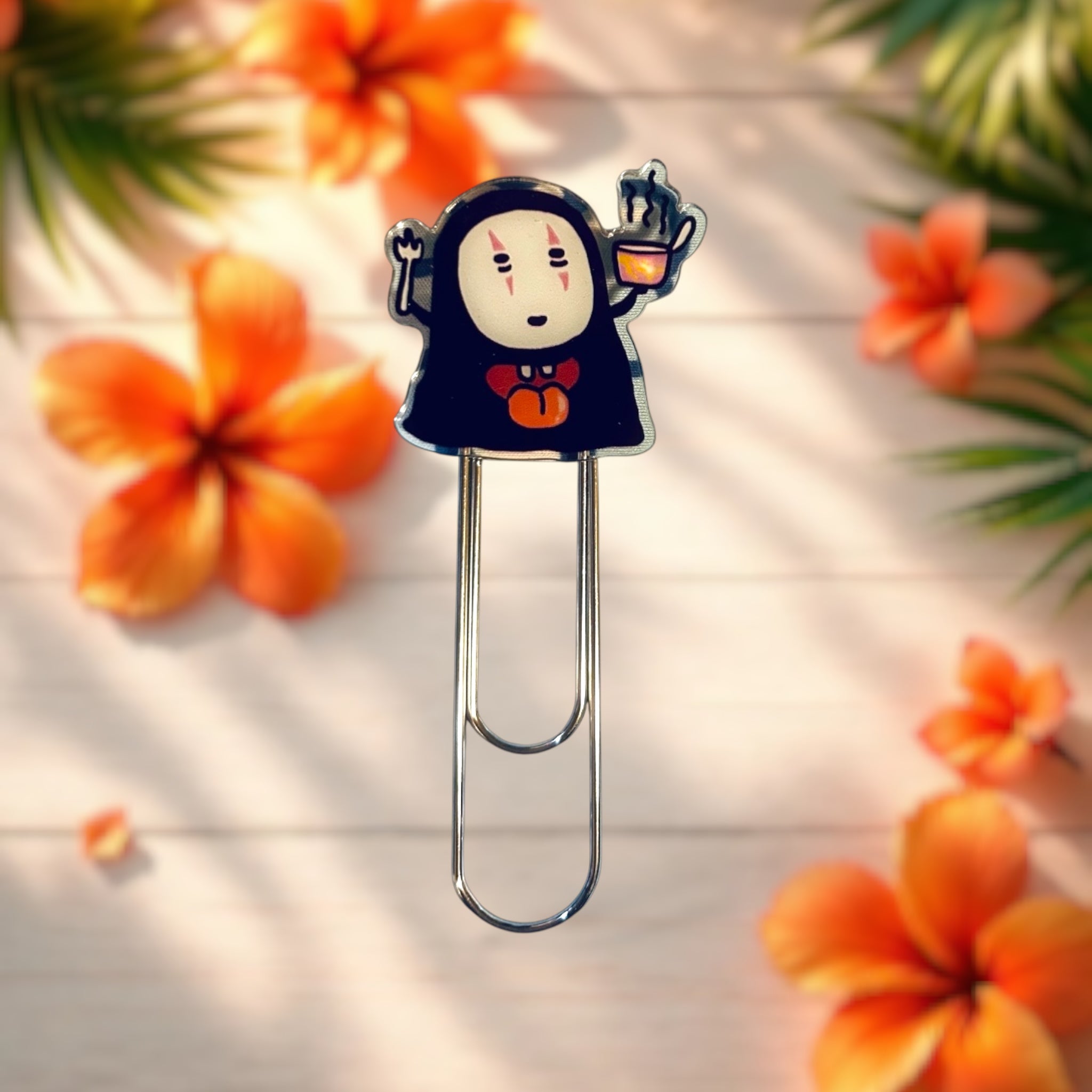 Dark Tea Jumbo Paper Clip