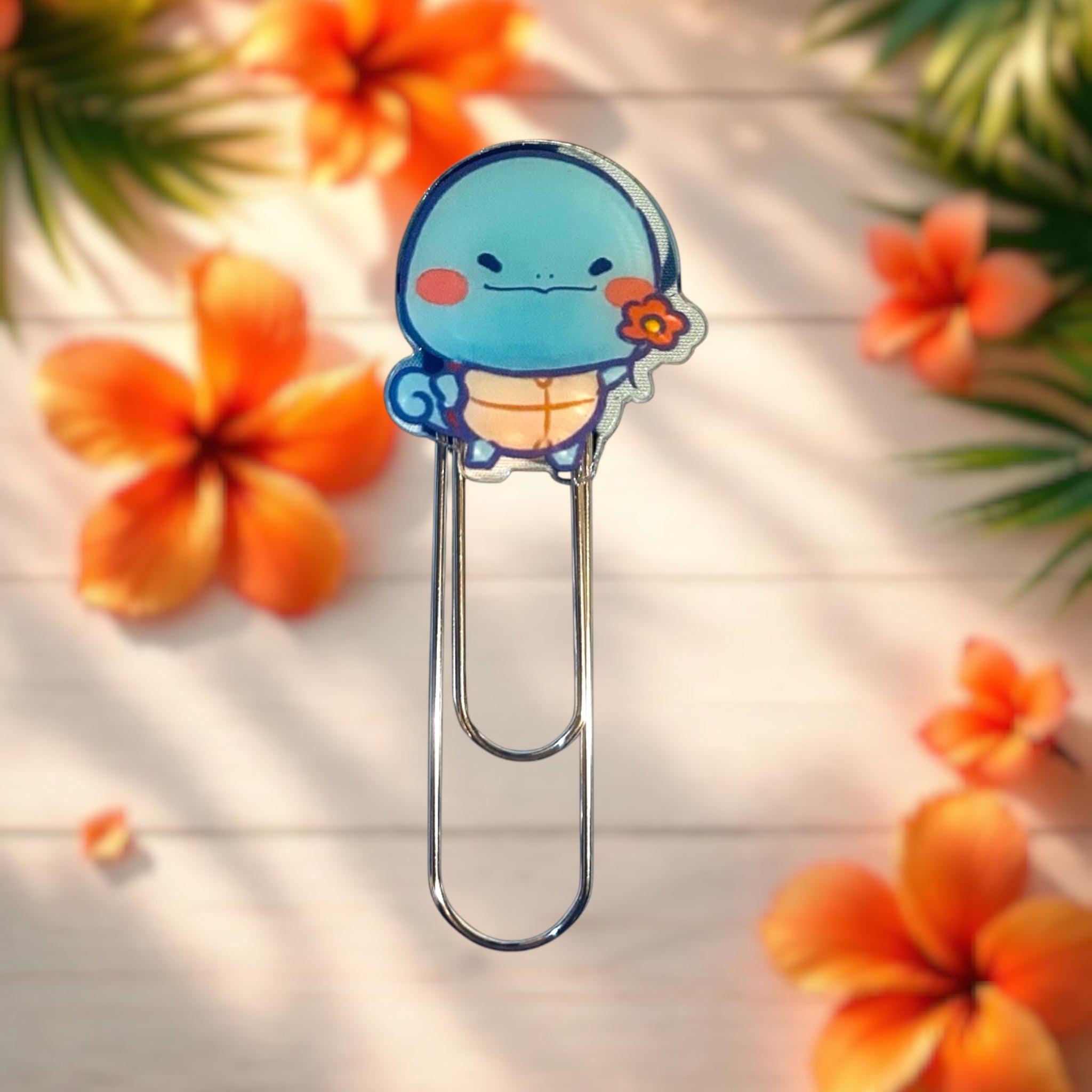 Chibi Turtle Jumbo Paper Clip