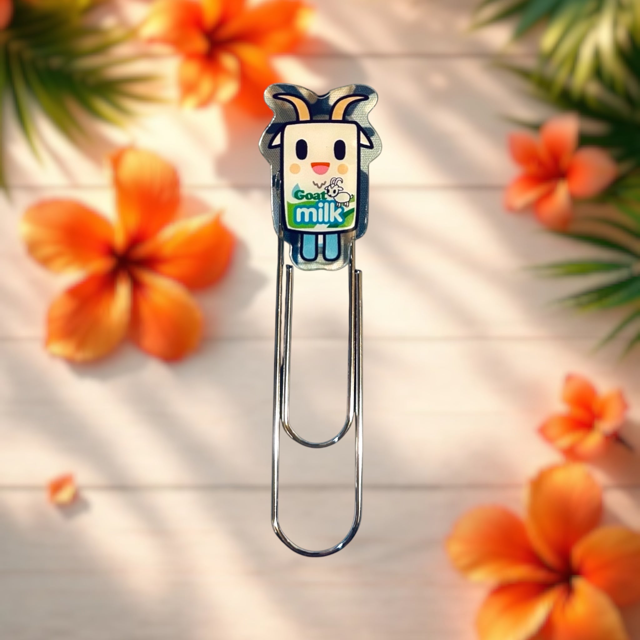 Happy Milk Jumbo Paper Clip