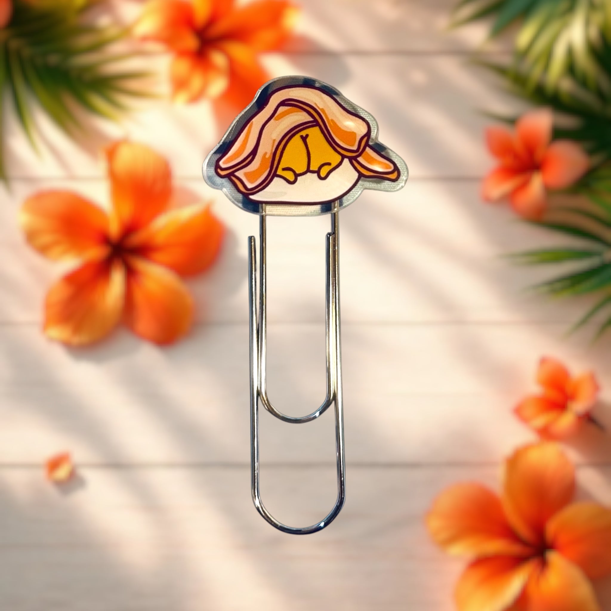 Bacon Cheeks Jumbo Paper Clip