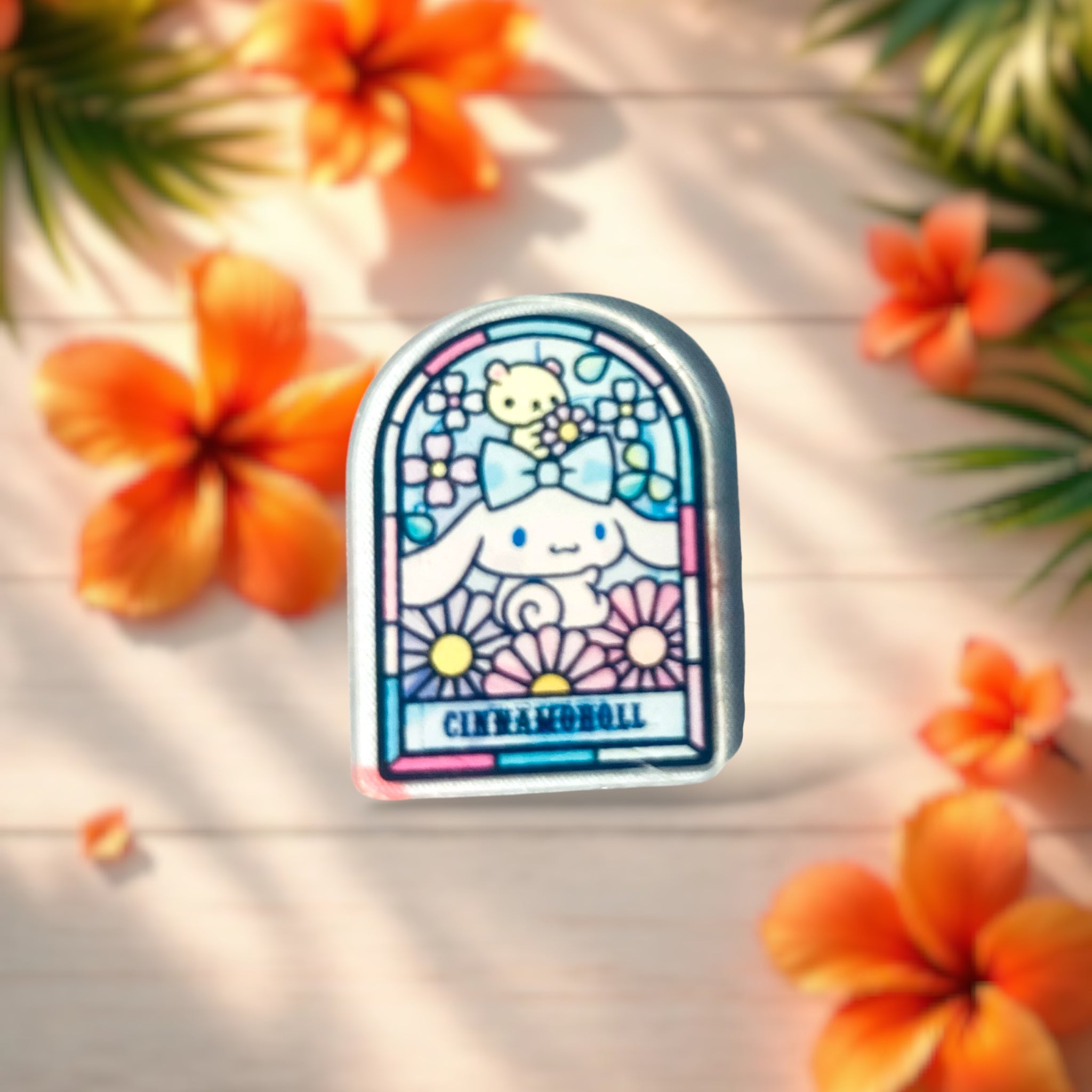 Spring Puppy Mini Magnet